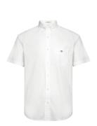 Reg Poplin Ss Shirt White GANT