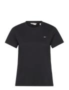 Reg Shield Ss T-Shirt Black GANT