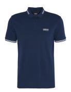 B.intl Ess Tipped Polo Blue Barbour