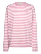 Tasaraita Relaxed Ls Pink Marimekko