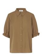 Huntleymd Shirt Khaki Modström