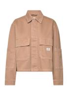 Soil Denim Soleil Jacket Brown Mads Nørgaard