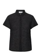 Lace Shirt Black Rosemunde