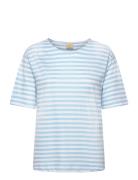 T-Shirt S/S Blue Brandtex