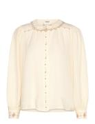 Cara Blouse Cream Ba&sh