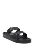 Flip Flops Buckles Black Mango