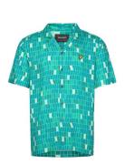 Pool Print Shirt Blue Lyle & Scott