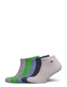 Shield Sneaker Socks 5-Pack Green GANT