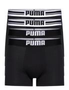 Puma Placed Logo Boxer 4P Ecom Black PUMA