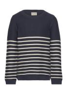 Pullover Ls Knit Navy Minymo