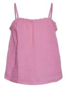 Vmnatali Singlet Top Wvn Girl Pink Vero Moda Girl