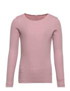 Nkfkab Ls Slim Top Noos Pink Name It