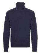 Wool-Cashmere Turtleneck Sweater Navy Polo Ralph Lauren