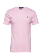 Custom Slim Fit Soft Cotton T-Shirt Pink Polo Ralph Lauren