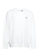 Marled Double-Knit Sweatshirt White Polo Ralph Lauren