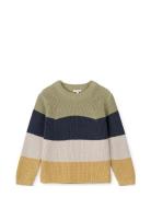 Koda Stripe Knit Jumper Patterned Liewood