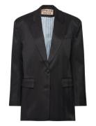 Herringb Blazer Black Stella Nova