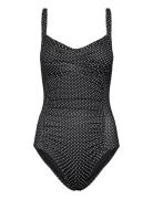 Potenza Solid Swimsuit Black Panos Emporio