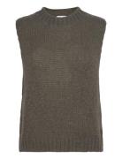 Kala Knit Vest Khaki Noella