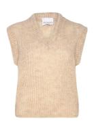 Jamie Knit Vest Beige Noella