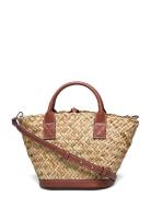 Natural Fibre Basket Bag Beige Mango