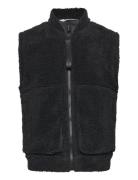 Kofu Fleece Bomber Vest T1 Black Rains