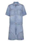 Painter Short Overall S\S Wmn Blue G-Star RAW