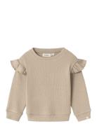 Nmfsophia Ls Loose Top Lil Beige Lil'Atelier