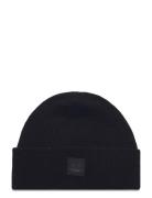 Beanie Hat Black Armani Exchange