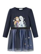 Nmfobaja Frozen Ls Dress Wdi Navy Name It