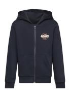 Jjelogo Swt Zip Hood 2Col 24/25 Noos Mni Navy Jack & J S