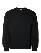 Slhreg-Dan Sweat Crew Neck Black Selected Homme