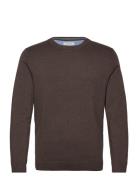 Basic Crewneck Knit Brown Tom Tailor