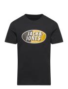 Jcoray Color Tee Ss Crew Neck Fst Jnr Black Jack & J S