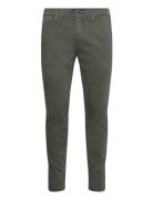 Zeumar Trousers Slim Hyperchino Color Xlite Green Replay