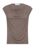 Rwbiarritz Sl Waterfall T-Shirt Brown Rosemunde