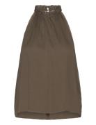 D6Fame Pleated Halter Top Khaki Dante6