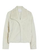 Viebba L/S New Short Jacket Beige Vila