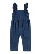 Levi's® Ruffled Strap Jumpsuit Blue Levi's