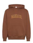 Nord Hooded Sweatshirt Brown Makia