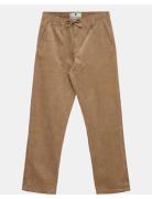 Akjan Elastic Cord Pants Beige Anerkjendt