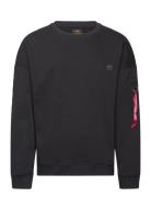 Alpha Essentials Rl Sweater Black Alpha Industries