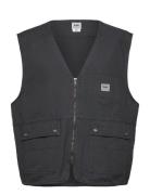 Utility Vest Black Lee Jeans