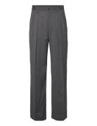 Wide Wool Trousers Grey Filippa K