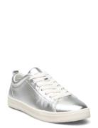 Women Lace-Up Silver Tamaris