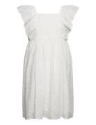 Dress Embroidery Anglais Frill White Lindex