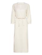 Aviator Long Dress - Busra Cream Rabens Sal R