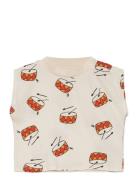 Baby Play The Drum All Over T-Shirt Cream Bobo Choses