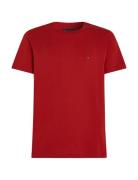 Essential Reg Fit Solid Tee Red Tommy Hilfiger