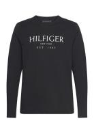 Big Hilfiger Ls Tee Black Tommy Hilfiger